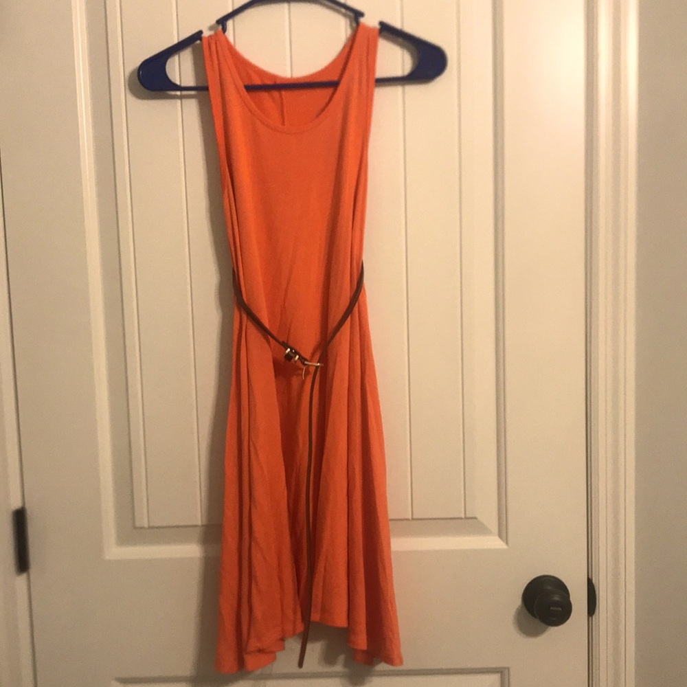Orang swing summer dress